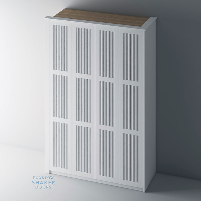 Primed, Reeded Shaker PAX Set