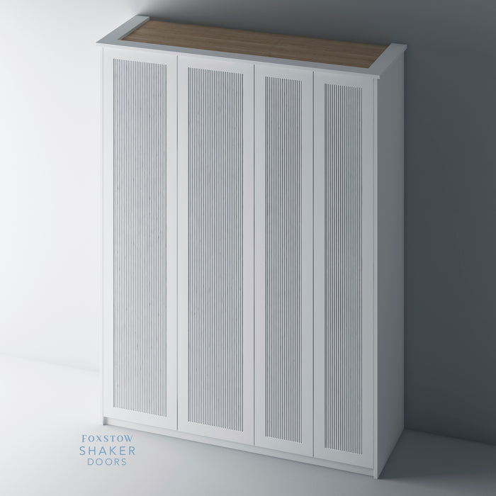 Primed, Reeded Shaker PAX Set