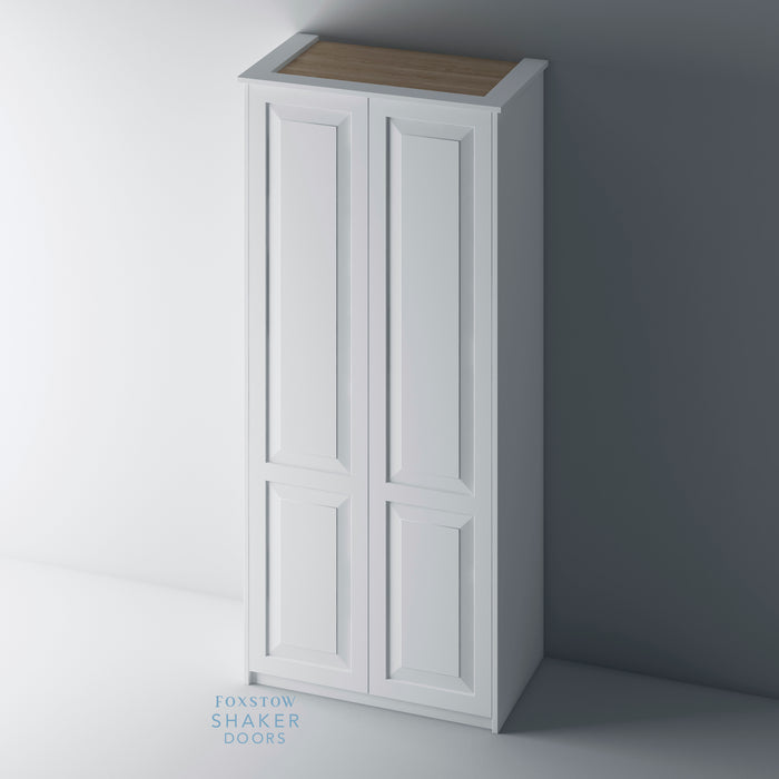 Primed, Shaker Style with Raised Panel PAX Set