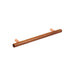 shaker doors handles walnut copper